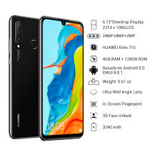 Huawei p30 lite specs and features include a triple rear camera and face unlock. Version Global Original Huawei P30 Lite Nova 4e 4g Smartphone 4g 128g 6 15 Pulgadas Android 9 0 Kirin 710 Octa Core 24mp Telefono Movil Telefonos Moviles Aliexpress