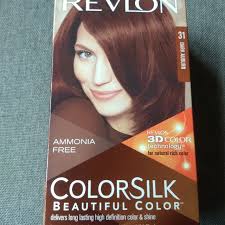 Not to mention it's not very effective hair dye either. Revlon Colorsilk Hair Dye In 31 Dark Auburn Halal Health Beauty Hair Care On Carousell