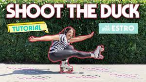 *forward and backward skating *balancing on one foot in multiple positions *introduction to very simple jumps, sit, roll, tea pot and. Shoot The Duck Tutorial On Roller Skates W Estro Jen Youtube
