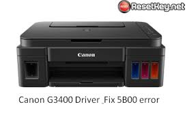Resume taste beim canon pixma g3400 : How To Reset Canon G3400 Code 5b00 Waste Ink Counter Error Wic Reset Key