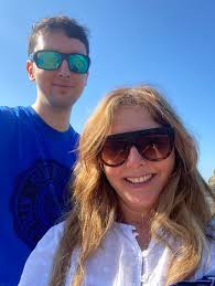 Carol Vorderman shares rare photos of son Cameron as she bursts with pride  after he overcame disability to graduate Uni