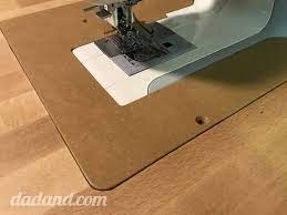 Create a sewing nook all for yourself with this diy sewing table plan where everything fits in a closet. Diy Sewing Machine Table Dadand Com