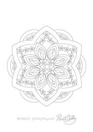File available for print , download or color online. Printable Mandala Coloring Book Get 3 Free Pages