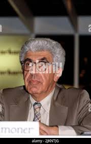 Barry Commoner, American biologist and environmentalist Stock Photo