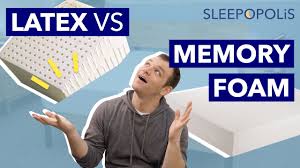 Latex Vs Memory Foam Mattress Which Is Better Youtube