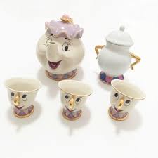 Beauty The Beast Teapot Mug Mrs Potty Chip Cup Plate Sugar Bowl Set Diffuser Ebay Tea Pots Mrs Potts Teapot Sugar Bowl Set