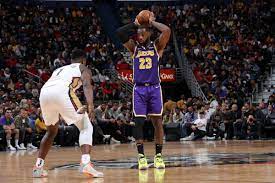 Lebron james had 40 points and eight rebounds in his first career meeting with zion williamson while leading the los angeles lakers to. Lakers Vs Pelicans Final Score Lebron James Does It All In 122 114 Win Over New Orleans Silver Screen And Roll