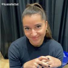 I want to say congratulations to Kyana Farhat.