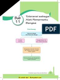 Dasar 1945 sebagai pijakan serta filosofi bangsa, s. Bab 11 Toleransi Sebagai Alat Pemersatu Bangsa