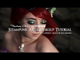 Fantasy Glam: Steampunk Ariel Makeup Tutorial with Steamfaerie