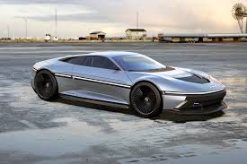 Delorean cars have traveled around the world. This Modern Day Take On The Delorean Dmc 12 Is A Futuristic Ev Wrapped In Stylish Stainless Steel Carscoops
