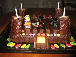 Les Douceurs De Lisou Gateau Chateau Fort 2012 3d Gateau Chateau Fort Gateau Dessert