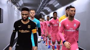 A fresh spring pink colour has been favoured. New Lineups Away Kits 2020 2021 Real Madrid Vs Barcelona El Clasico 2020 Pes Gameplay Youtube