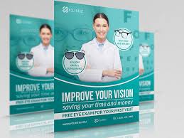 Optometrist Optician Advertising Bundle Optician Advertising Flyer Optician