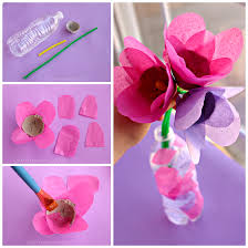 Lily pad paper flower craft. Tissue Paper Egg Carton Tulips Kids Craft Crafty Morning