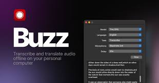 Ramsri Goutham Golla on X: "2/7 Buzz - Transcribe and translate audio on your personal computer using OpenAI's Whisper Supports real-time transcription and translation from your computer's microphones by time chunking and