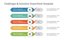 Challenges Solution Powerpoint Template