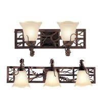 Lodge Vanity Lighting Rustic Vanity Light Fixtures The Cabin Shop