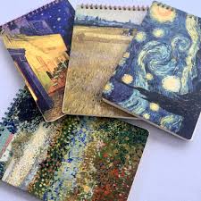 See more ideas about painting, artist aesthetic, art hoe. Vincent Van Gogh Art Ring Notebook Aesthetic Painting Journal Diary Flower Paint Softcover Book Shopee Malaysia