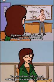 Daria is an american animated sitcom created by glenn eichler and susie lewis lynn for mtv. With A Side Specialty In Dark Humor Daria Cynical Daria Quotes