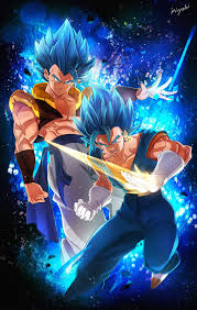 Safebooru 2boys D Absurdres Arm At Side Artist Name Aura Belt Blue Eyes Blue Hair Blurry Clenched Hand Dougi In 2020 Anime Dragon Ball Super Anime Anime Dragon Ball