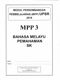 Working closely with vimala siva wilkinson (camera culture productions), we have delivered concept art, storyboard, character designs and animation for a children's language tv program called upsr bahasa melayu. Percubaan Upsr 2018 Bm Pem Pdf