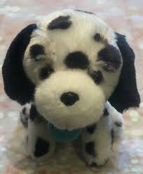 Black And White Dog Stuffed Animal Maddie Justice Puppy Dog Plush Stuffed Toy 7 Dalmatian Black White Spots Ebay In 2020 Dogs And Puppies Puppies Dalmatian