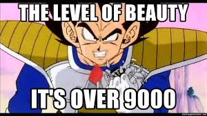 We did not find results for: The Level Of Beauty It S Over 9000 Dragon Ball Z 9000 Meme Generator