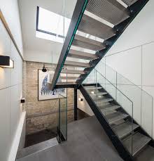 This particular closet even goes underneath the split landing. China Modern Staircase Design For Home Indoor Space Saving Staircase U Shape Steel Stairs Marble Staircase For Commercial Hot Straight Staircase China Marble Staircase For Commercial Staircase