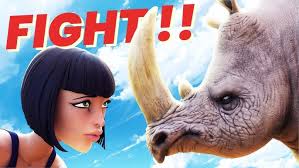 Rhino Rampage By Arthur Collie