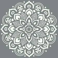 Download 40 Printable Stencil Patterns For Many Uses Printable Stencil Patterns Mandala Stencils Stencil Designs