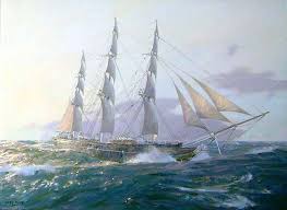 Geoff Hunt Limited Edition Print Cutty Sark Scrimshaw Gallery Marine Art Ship Art Ship Paintings