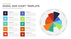 Radial Bar Chart Template For Powerpoint And Keynote