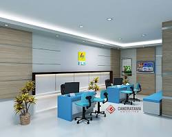 Gambar Warna untuk Desain Interior Ruang Kerja
