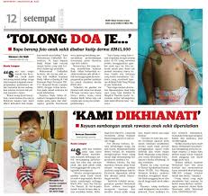 Keratan akhbar pencemaran alam sekitar. Kementerian Pembangunan Wanita Keluarga Dan Masyarakat