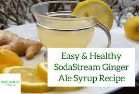 sodastream ginger ale syrup recipe