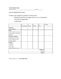 Check spelling or type a new query. Cell Model Rubric