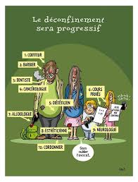 Le Deconfinement Sera Progressif Dessin Humoristique Affiches Droles Image Bonne Nuit Drole