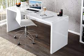We needed second desk to go along side of our computer desk. White High Gloss Office Desk Furniturebox White Gloss Office Desk Gloss Office Desk Glass Desk Office