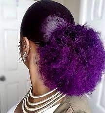 Best Hair Color For Dark Skin Women 32 Photos 2020 Inspired Beauty Dyed Natural Hair Purple Natural Hair Curly Hair Styles