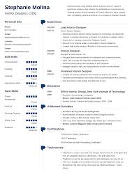 An example cover letter emphasizing similar interior designer skills is available below. Interior Design Resume Examples Key Skills And Objectives