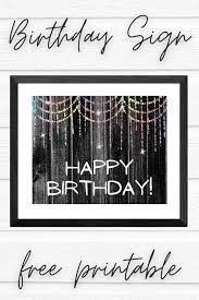 Find freeprintabletm.com on category birthday cards. 22 Free Happy Birthday Sign Printable 2021 All New Designs Parties Made Personal