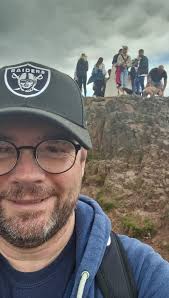 I made it to the top of Arthur's Seat in Edinburgh, Scotland!