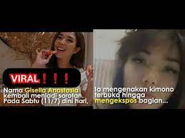 Wah, hal ini benar atau tidak, ya? Viral Vidio Gissel Tersebar Di Twitter Youtube