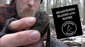 Www.grab a good rock and learn how to sharpen your knife like expert brad buckner. Axe Sharpening With A Rock Youtube