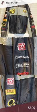 Wilson Leather Jimmy Johnson Nascar Racing Jacket Wilsons Leather Racing Jacket Nascar Racing Jacket