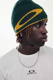 Green Oakley Hats for Men