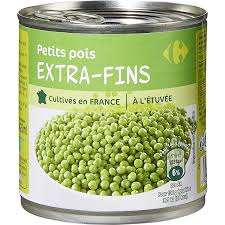 Petits Pois Extra Fins Carrefour La Boite De 280g Net Egoutte A Prix Carrefour Petit Pois Alimentation Animale Nourriture Chien