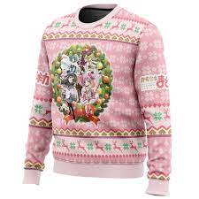 Christmas Magic Puella Magi Madoka Magica Ugly Christmas Sweater - Anime Ape