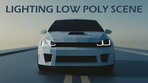 Blender Tutorial Lighting Low Poly Scene 3d Modeling Tutorial Blender Tutorial Tutorial